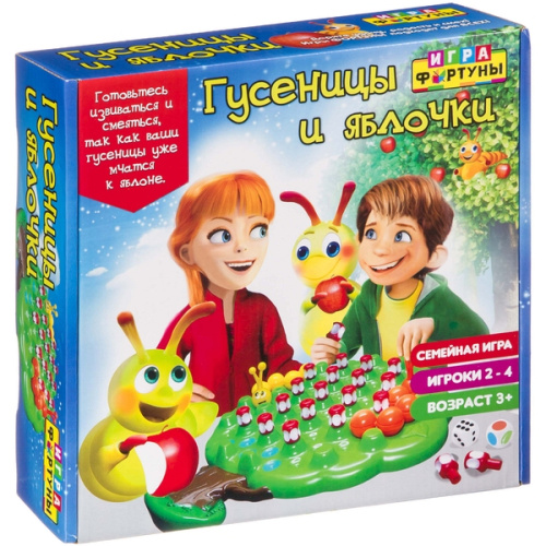 Настольная игра Игра Фортуны *Гусеницы и яблочки*
