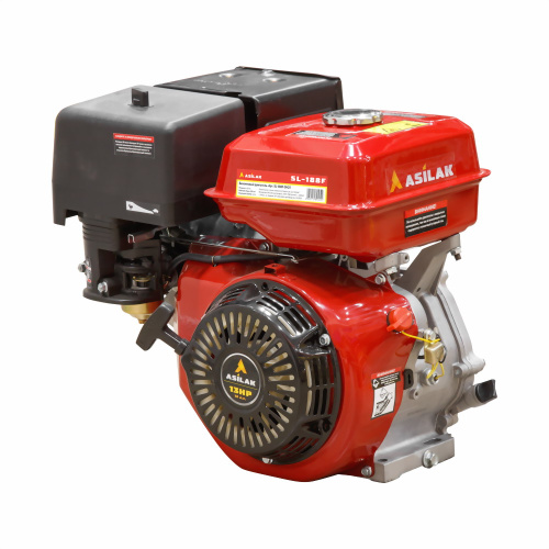 Двигатель ASILAK SL-188F-SH25, аналог Honda GX390, 13 лс, 4-х тактный бензиновый, 390cc, OHV, шлицевой вал 25 мм