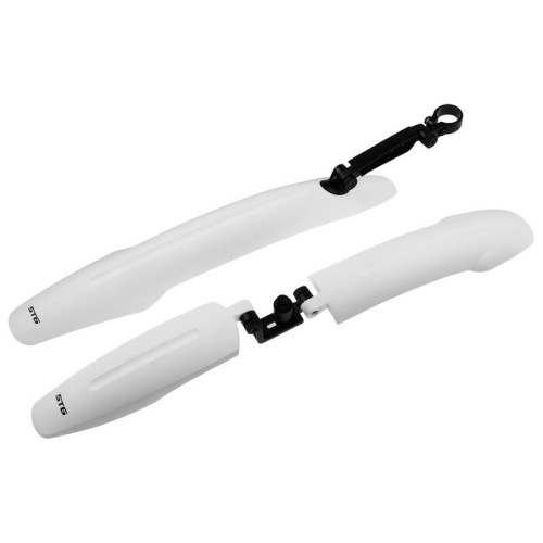 Комплект крыльев STG GH-363F/R, для колес 27,5-29, с логoтипом STG белые