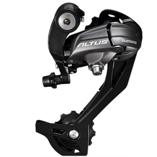 Переключатель задний Shimano Altus M370, SGS, 9 ск., черн., 31012047