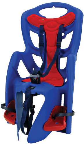 Сиденье 5-259856 детск.на багажник PEPE (4) синее до 7лет/22кг TUV BELLELLI (Италия)