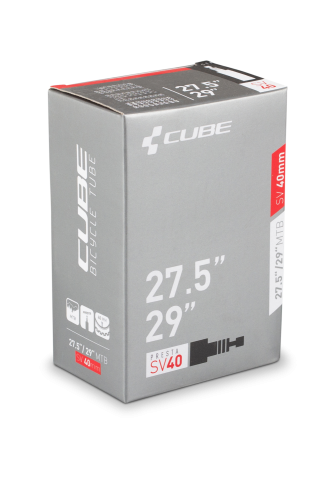 Камера 27,5/29х1,6/2,4 (40/60-584/635) CUBE MTB SV 40mm