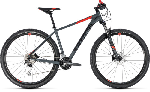 Велосипед Cube Analog 27.5" серый, 2018г, р-р 14"