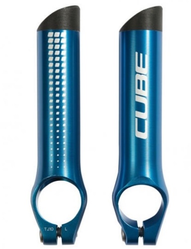 Рога руля металлические CUBE HPA синий