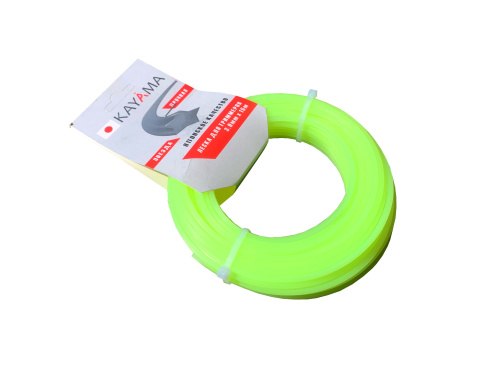 Леска для триммера сечение звезда диаметр 3,0  катушка 15м., ЛТЗ-030015  KAYAMA