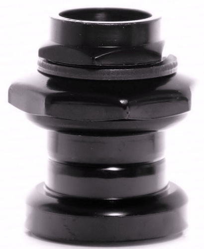 Рулевой набор 6-190384 H805BK 1"X24T(22.2x30x27мм) внешний резьбовой, насыпн подш, чашки сталь, черный NECO