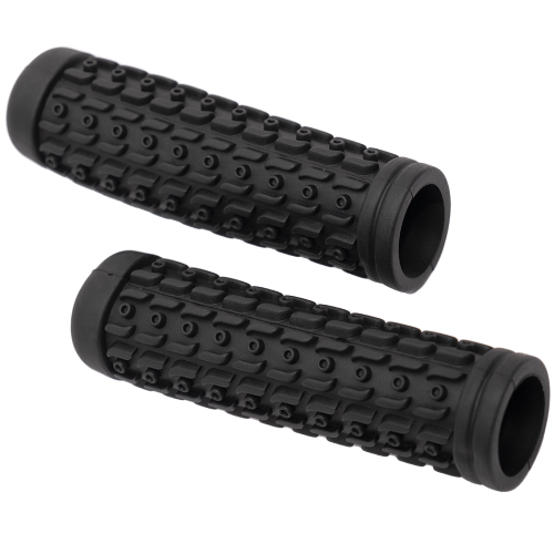 Грипсы чёрные резиновые. Модель: 661-25.