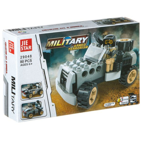 Конструктор Military 3 в1, 80 деталей 29048
