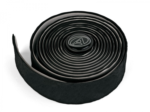 Лента на руль 8-33558023 Tape AGR-E150 Black корковая+крепеж+заглушки на руль, с силиконом на обратной стор., толщ. 2мм, черная AUTHOR