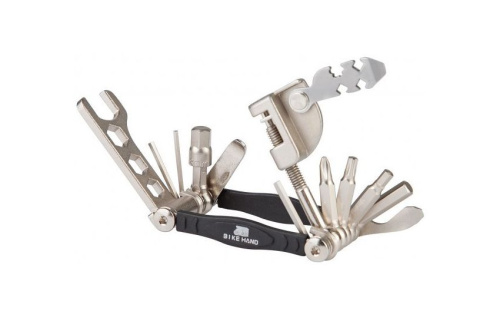 Набор 6-210290 2/2.5/3/4/5/6/8мм , + отвертк, торкс T25, монтажки, ВЫЖИМКА, 3.2/3.3/3.5 и Mavic спиц ключ , 8/9/10/15мм кл YC-290 сталь BIKEHAND