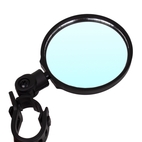 Велозеркало West Biking диаметром 80 мм и креплением на руль