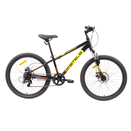 Велосипед STELS 24" Navigator-400 MD (12" Черный/Желтый)