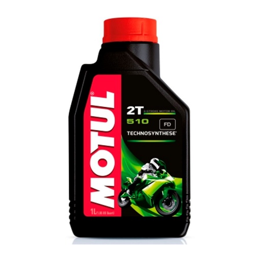 Масло Motul 510 2T моторное полусинтет для 2Тмотоциклов, 1 литр,104028