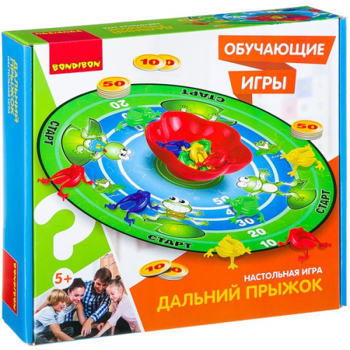 Дальний прыжок - настольная игра Bondibon