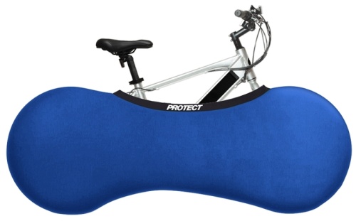 Чехол эластичный для велосипеда с колесами  24-29″, цвет синий, PROTECT™/2-3-1-1/