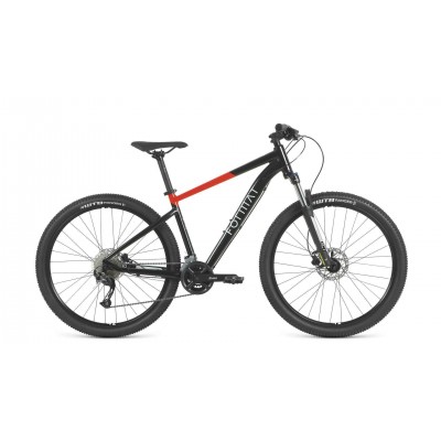 Велосипед FORMAT 1413 29 (29" 18 ск. рост. M) 2023, красный-мат/черный-мат