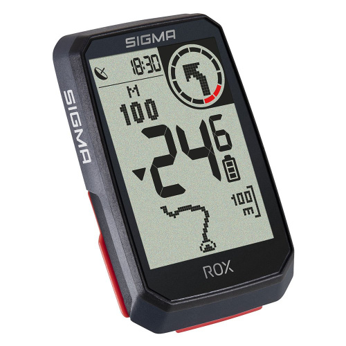 Велокомп. 4-001060 ROX 4.0 (Black) 30 функций, GPS, BLUETOOTH (Android, IOS) черный SIGMA NEW