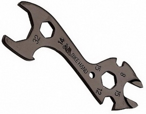 Набор 6-191301 универсальный YC-1301BK ключ "семейный" 8/12/14/15/32мм BIKEHAND
