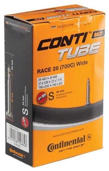 Камера.  28/700x25-32 спорт 60мм 02-0181931 700Cх25С-32С Race 28 wide CONTINENTAL
