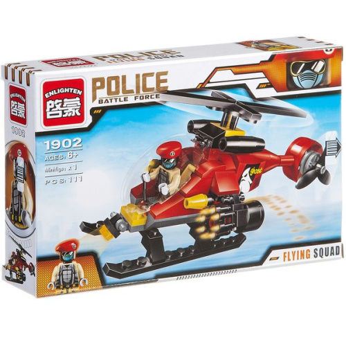 Конструктор ENLIGHTEN Police, 100 деталей 1902