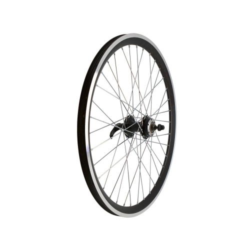 Колесо 24" переднее диск, алюм.,эксцент. двойной обод/2-5-2-2/