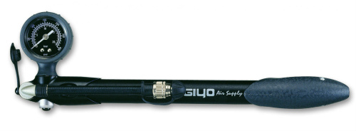 Насос 6-190041 для аморт. вилок и камер GS-41P 2в1, с маном. алюм. до 21бар/300PSI универс. GIYO