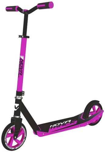 160PNF.POLIS.PN20 Самокат для детей NOVATRACK POLIS сталь+пластик, нескладной, эргономичный Y-руль с
