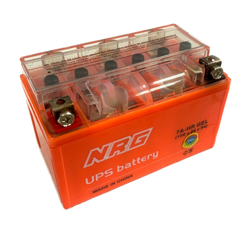 Аккумулятор NRG 7A-HR Gel (150*86*94) Размер 12V