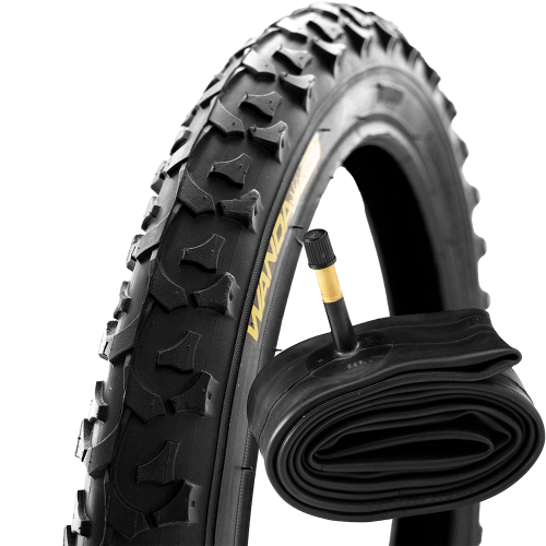 1шт+1шт Покрышка с камерой 16x1,95 P1033S Wanda + 16X1,95/2,125 AV Wanda