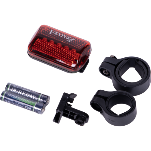 Фонарь 5-221085 заднний 5д/2ф красный с батар. (20) VENTURA