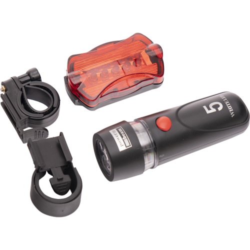 Комплект фонарей STG перед. TL1503 (5 бел. Диодов, 4*ААА в компл. Не вход) зад.  TL5388 ( 5 красн. Д