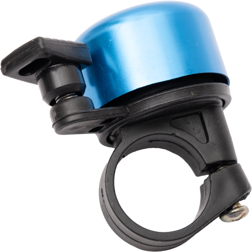 Звонок 00-170716 алюминий/пластик мини D=35мм синий