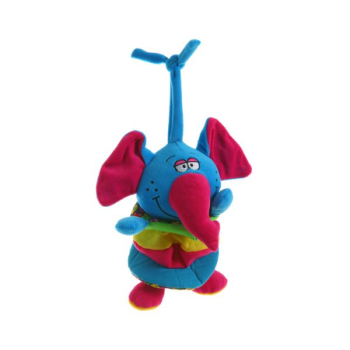 Подвесная игрушка-гармошка в асс. (Кот, Собака, Слон) 14 см. Bondibon TE9898L-12