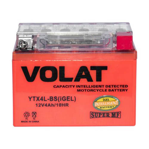 Аккумуляторная батарея марки ALFA (YTX4L-BS iGel) 12v4Ah