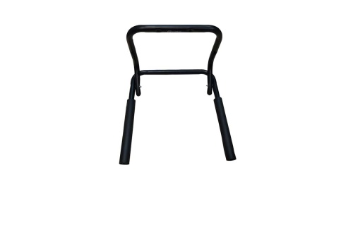 Держатель настенный вело 00-170302 "горизонт." до 20кг сталь, широкий, складной, черный H040  HORST