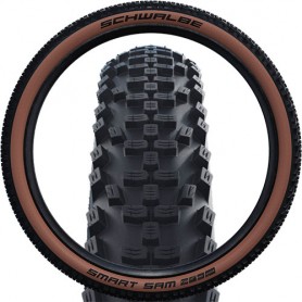 Покрышка. 29x2,60 (65-622) 05-11159382  SMART SAM Perf, DD, RaceGuard B/BR-SK HS624 ADDIX 67EPI черно-коричневая SCHWALBE