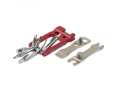 Набор 8-10000080 унив. Expert19 склад. шестигр. +/- отв. монт.выж. спиц. ключи Сr-V/алюм.AUTHOR