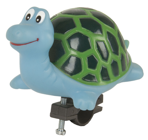 Клаксон 5-422046 резина/пластик детский зеленый "черепашка" (10)