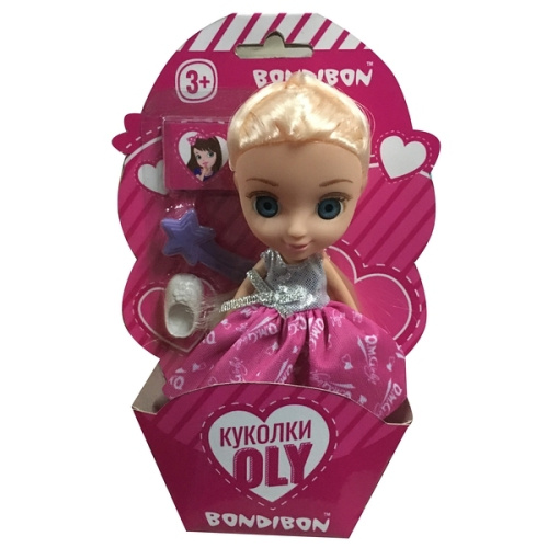 Набор игровой Bondibon 16,5см кукла OLY 65000A