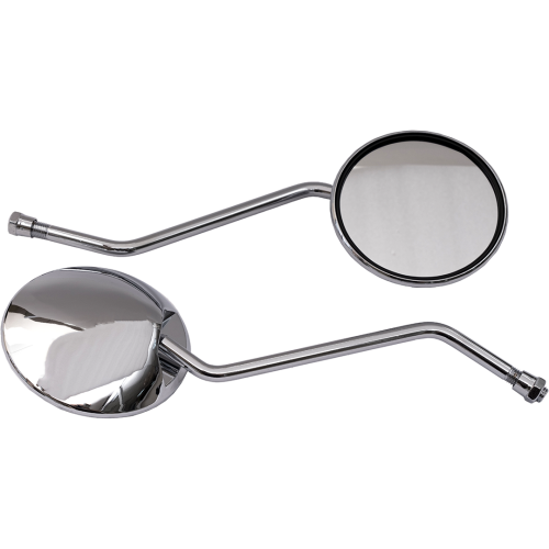 Зеркала ALPHA круглые хром М10, резьба 10мм