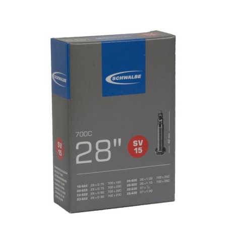 Камера 28 (700х18/28-622/630) IB 40mm presta велосипедная 'Schaluch Schwalbe SV15