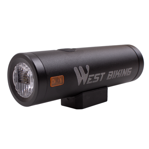 Велосипедный передний фонарь West Biking, встроенный аккумулятор, яркость 1300 лм, 6 режимов работы