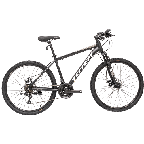 Велосипед TOTEM Starlight 26" D (26" 21ск рост 17") 2023 черный/серый