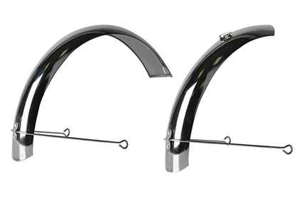 Комплект щитков 24" (перед и зад) хром