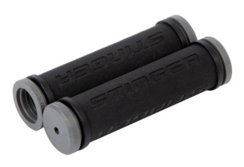 Грипсы, 120 мм, серо-черный