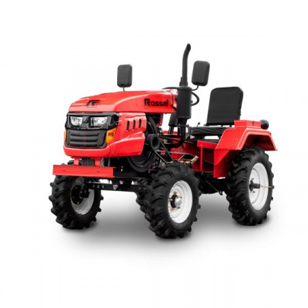 Минитрактор Rossel XT-184D + окучник + фреза