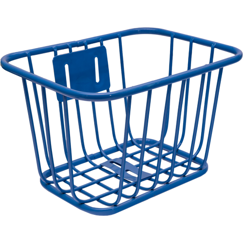 Корзина bk-100, стальная голубого цвета, для детского велосипеда (без крепления)