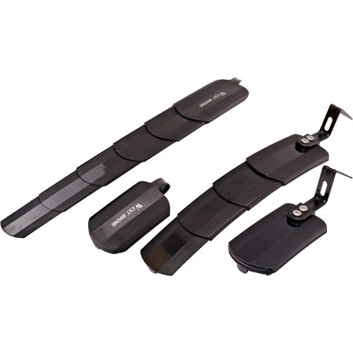 Крылья для велосипеда 24-27.5" телескопические, развижные, на подседельный штырь,West Biking арт. 0714023