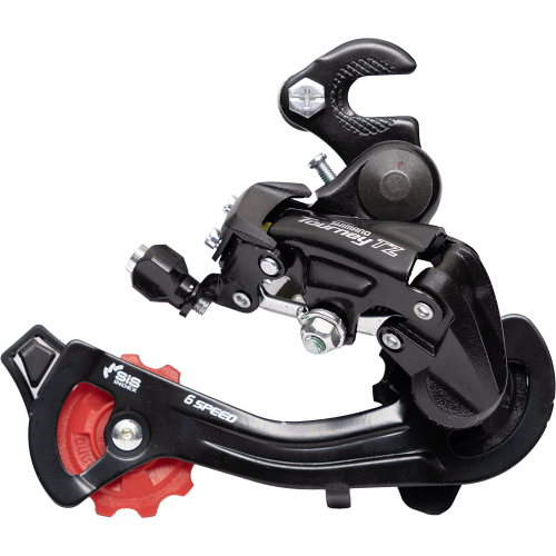 Задний переключатель 6-7 скоростей RD-TZ500 с крючком, ARDTZ500GSB