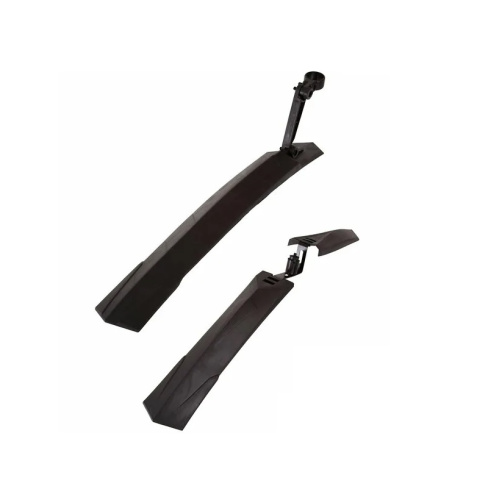 Комплект крыльев STG XGNB-034, переднее и заднее, колесо 24-26", пластик , черные.